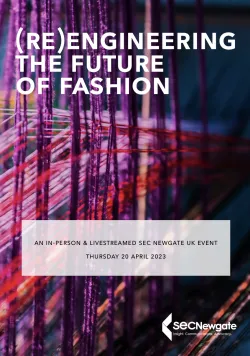 
            <div>(Re)engineering the future of fashion</div>
      