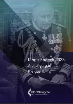 
            <div>King's Speech 2023: a changing of the guard</div>
      
