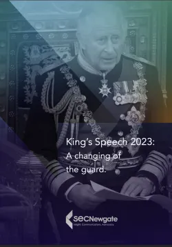 
            <div>King's Speech 2023: a changing of the guard</div>
      
