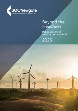
            <div>Beyond the Headlines - Public sentiment towards onshore wind</div>
      