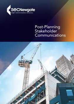 
            <div>Post-Planning Stakeholder Communications</div>
      