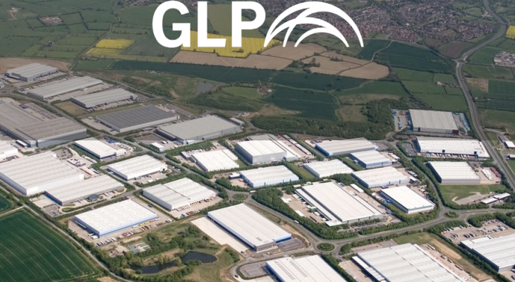 GLP buildings with logo