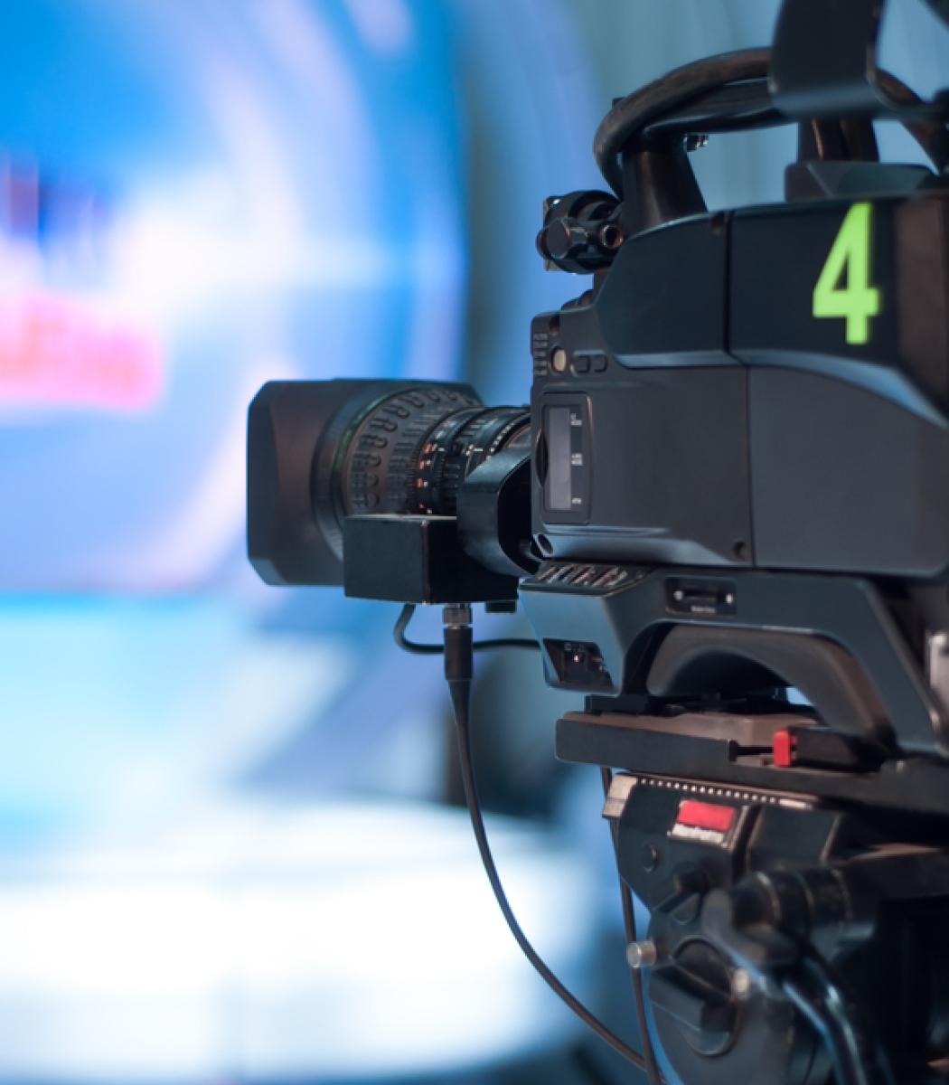 TV studio camera