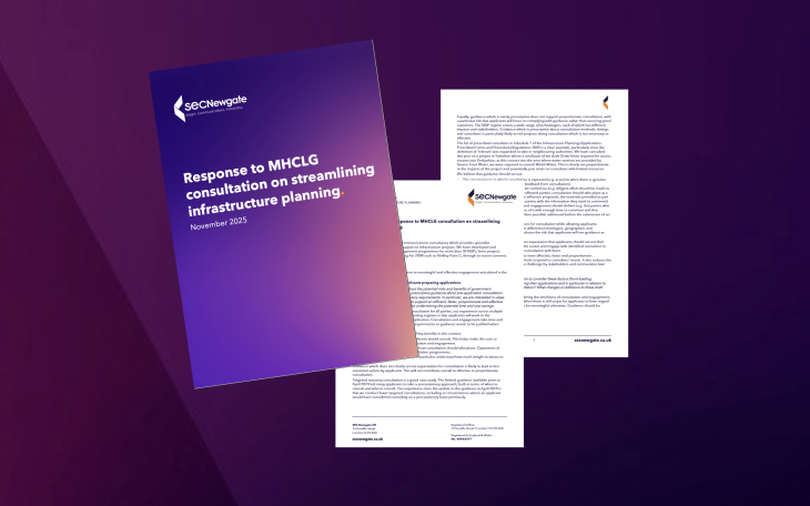 MHCLG response paper