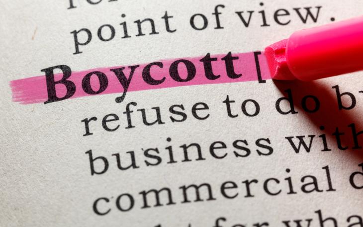 Consumer boycott