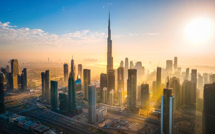 COP28 Dubai Skyline