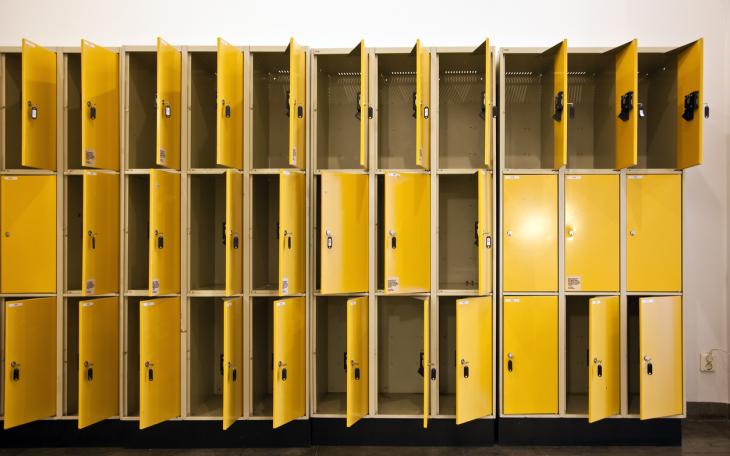 Lockers back to school