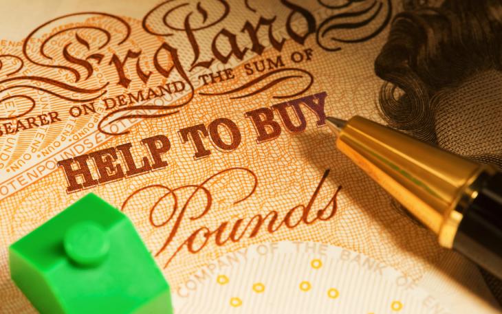 help to buy written on old 10 pound note