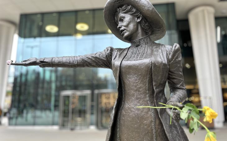 Emmeline Pankhurst statue