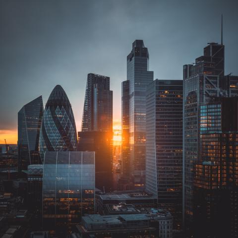 City of London Sunset