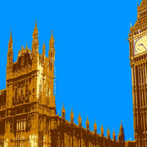 graphic of houses of parliament