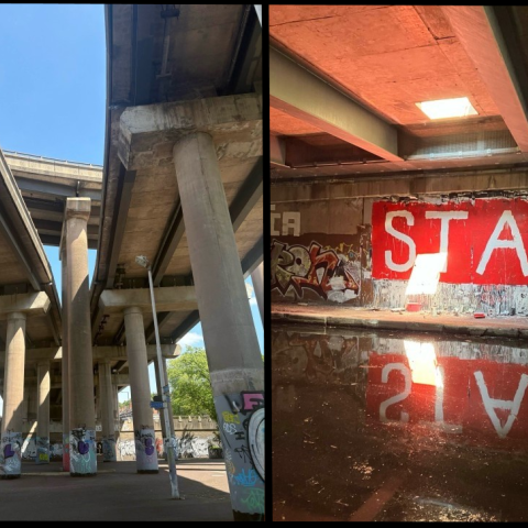 spaghetti junction in Birmingham 