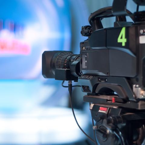 TV studio camera