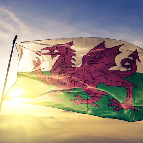 Welsh flag 