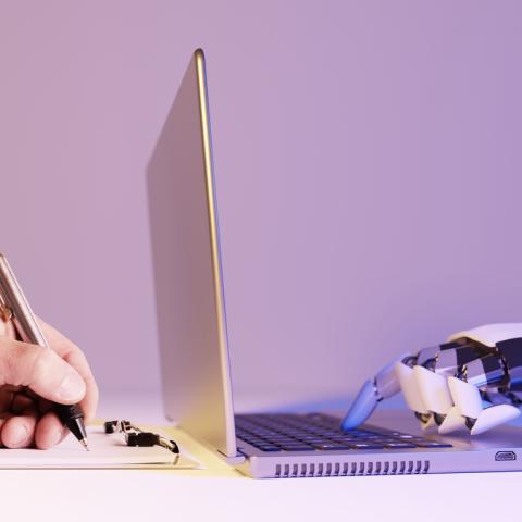 human hand versus ai hand