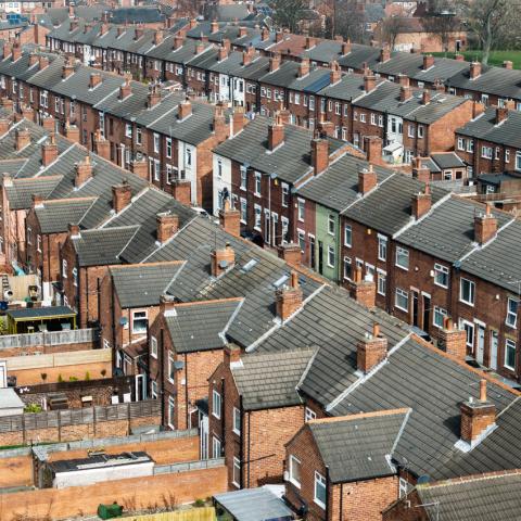 row of council houses