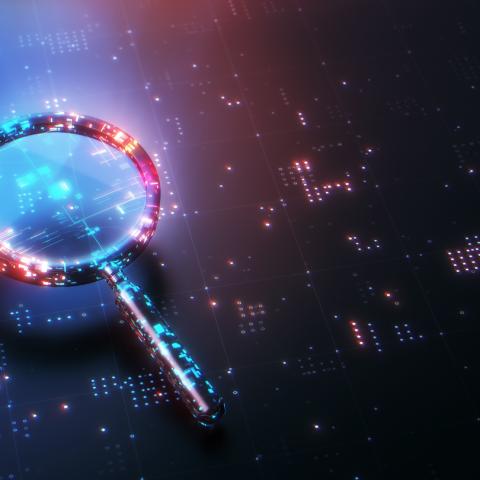 magnifying glass cartoon