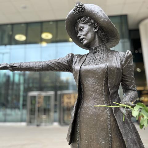 Emmeline Pankhurst statue