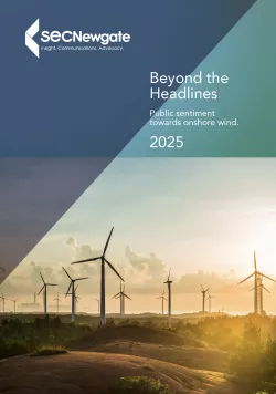 <div>Beyond the Headlines - Public sentiment towards onshore wind</div>
