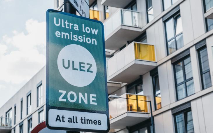 ULEZ zone sign