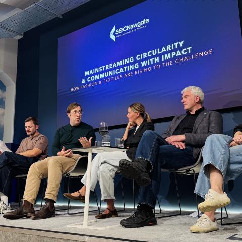 Mainstreaming circularity panel event at SEC Newgate UK