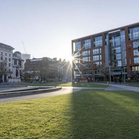Manchester piccadilly gardens
